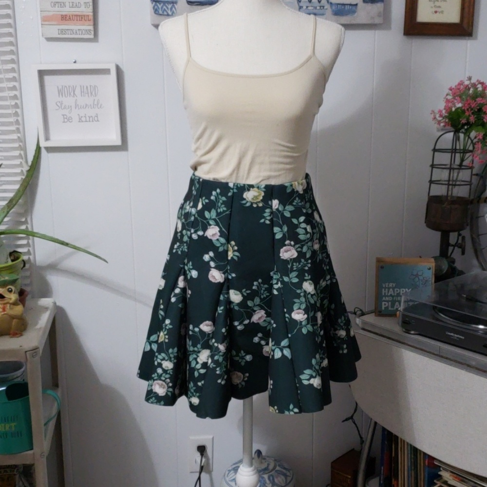 Lauren Conrad floral skirt